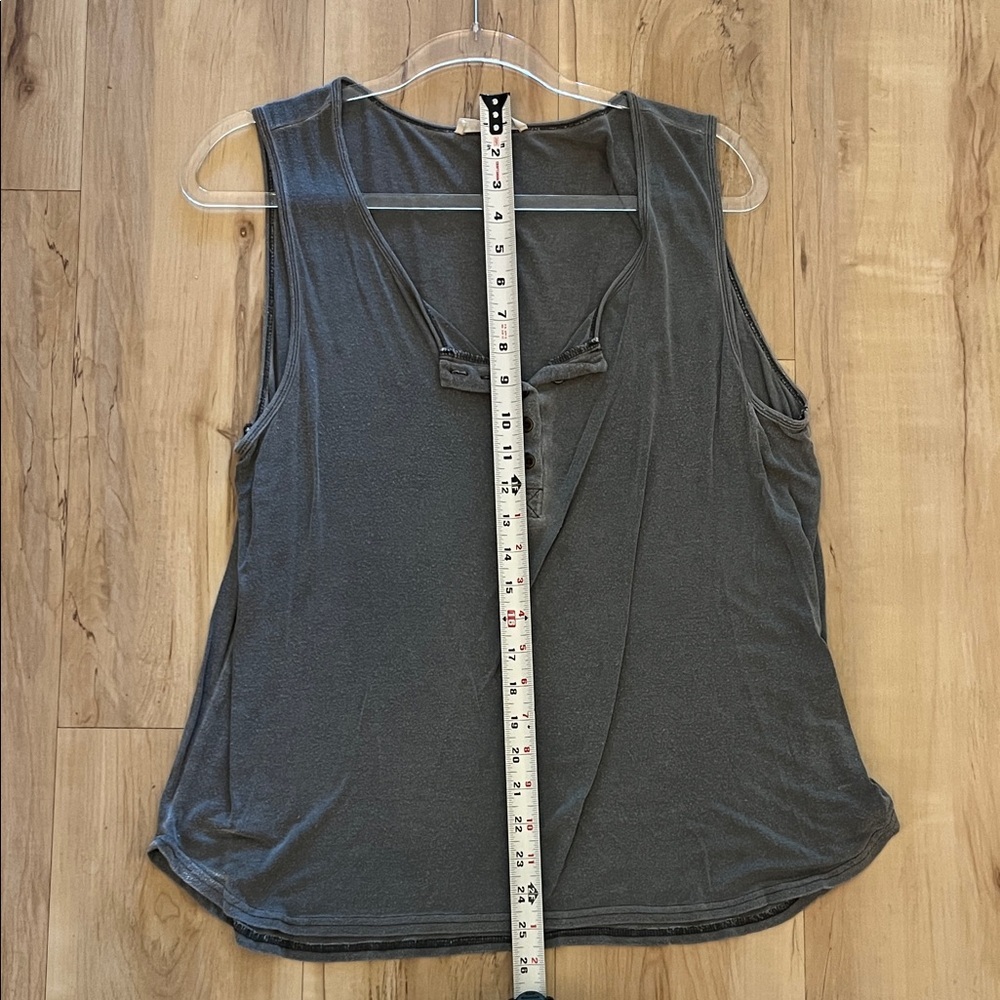 Charcoal Tank Top Sleeveless - Picture 6 of 9